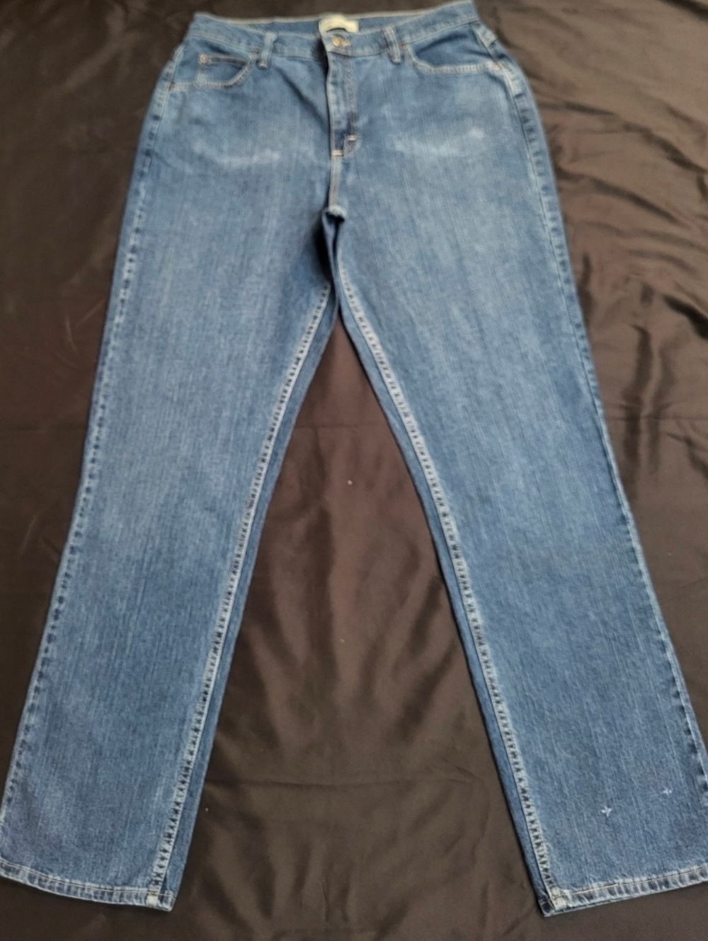 RIDERS By LEE Relaxed Blue Jeans Women Size 16 L
